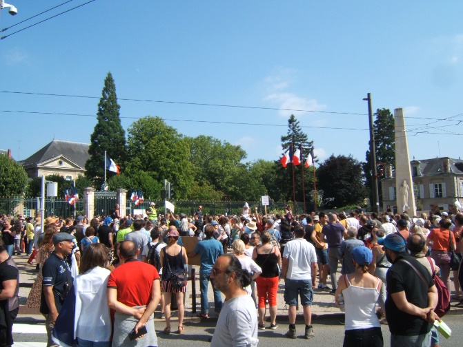 Manifestations contre le pass sanitaire