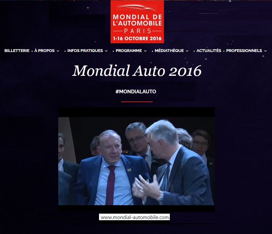 Mondial de l'Automobile 2016