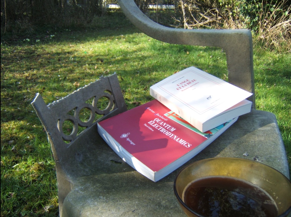 Lecture dans le Jardin