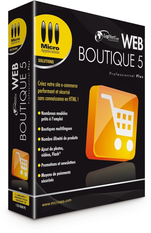 Web boutique 5 Pro +