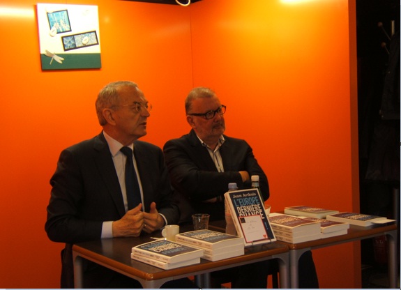 Jean Arthuis et Olivier Dumont à la Librairie Doucet